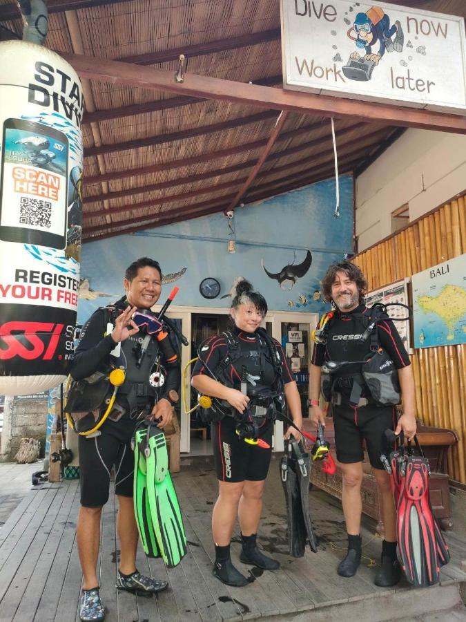 Black Sand Hostel Amed Luaran gambar